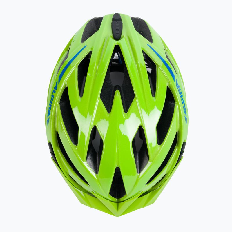 Kask rowerowy Alpina Panoma 2.0 green/blue gloss 6