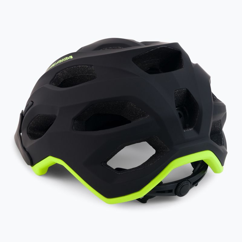 Kask rowerowy Alpina Carapax 2.0 black/neon yellow matte 4