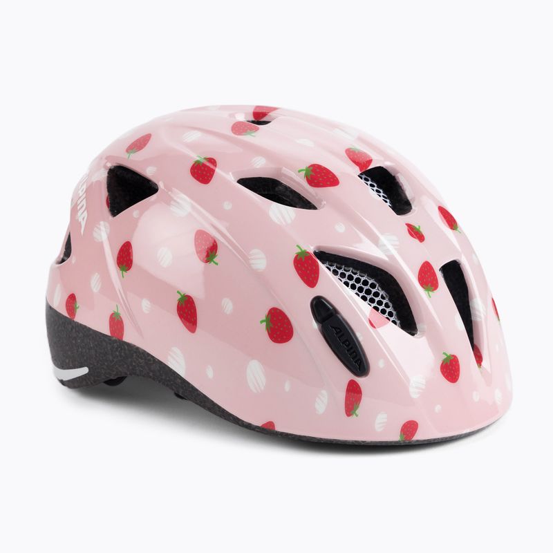 Kask rowerowy dziecięcy Alpina Ximo strawberry rose gloss