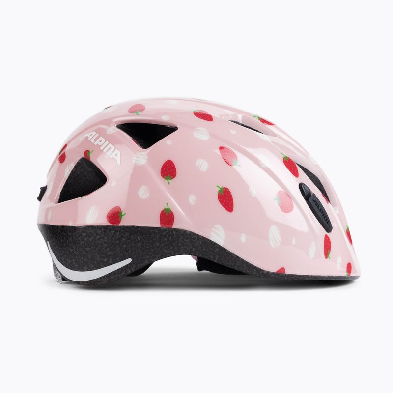 Kask rowerowy dziecięcy Alpina Ximo strawberry rose gloss 3