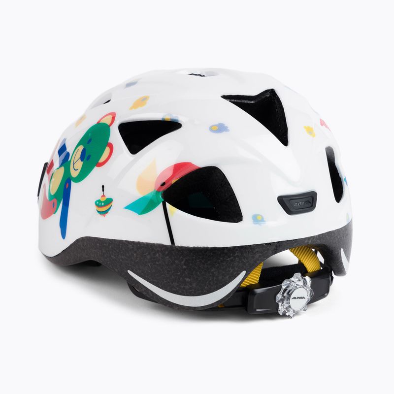 Kask rowerowy dziecięcy Alpina Ximo white bear gloss 4