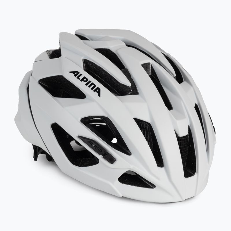 Kask rowerowy Alpina Valparola white matte