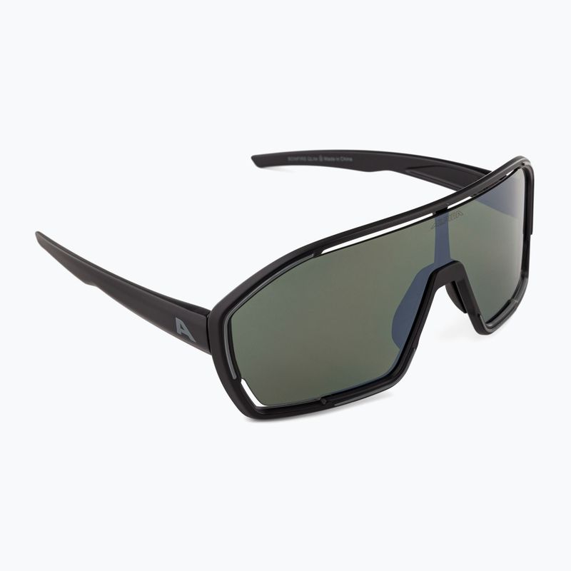 Okulary przeciwsłoneczne Alpina Bonfire Q-Lite black matt/silver mirror