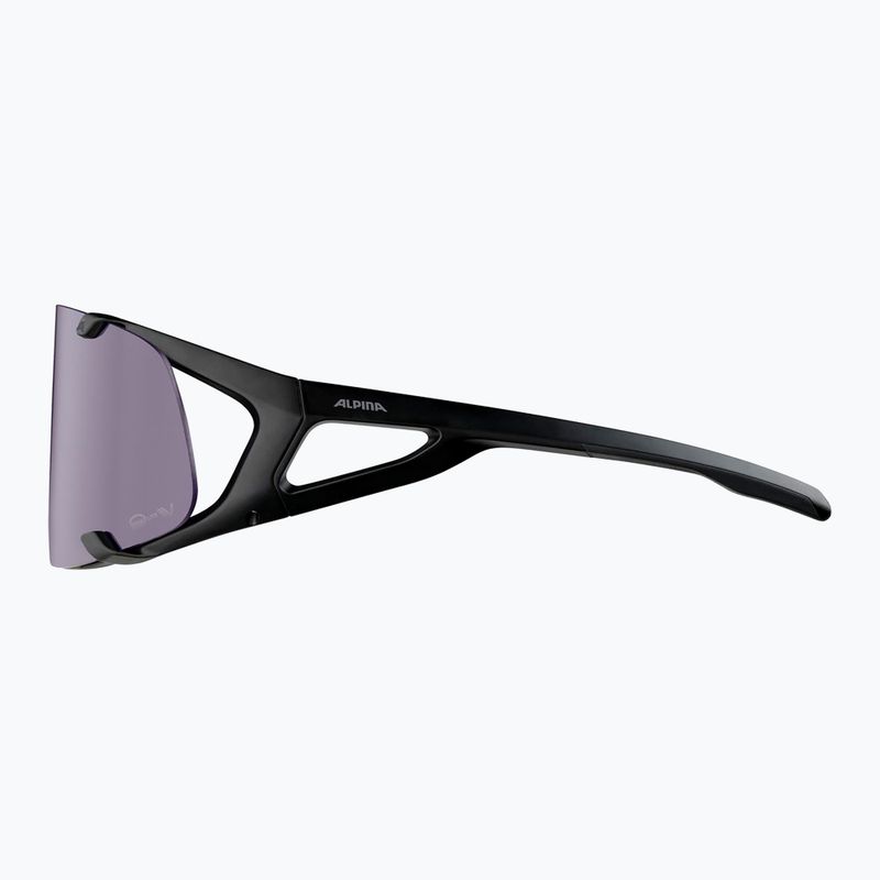 Okulary przeciwsłoneczne Alpina Hawkeye Q-Lite V black matt/purple 6