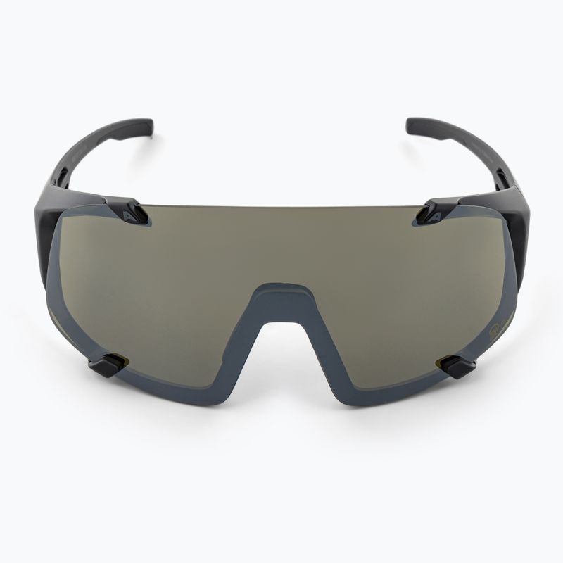 Okulary przeciwsłoneczne Alpina Hawkeye Q-Lite black matt/silver mirror 3