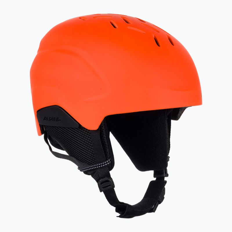 Kask narciarski dziecięcy Alpina Pizi neon/orange matt