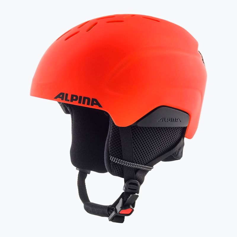 Kask narciarski dziecięcy Alpina Pizi neon/orange matt 9