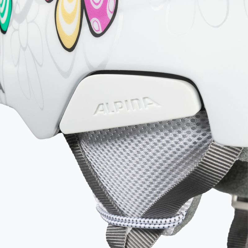 Kask narciarski dziecięcy Alpina Pizi patchwork/flower matt 7