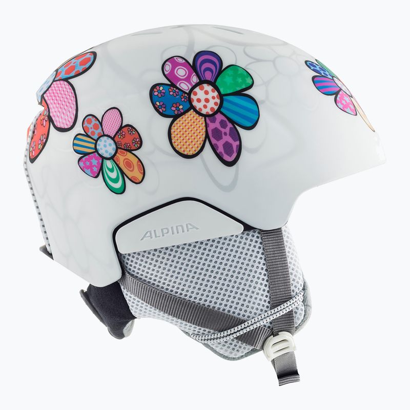 Kask narciarski dziecięcy Alpina Pizi patchwork/flower matt 11