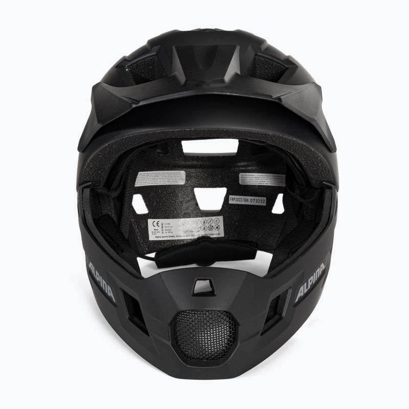 Kask rowerowy dziecięcy Alpina Rupi black matte 2