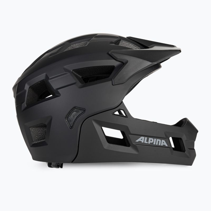 Kask rowerowy dziecięcy Alpina Rupi black matte 3