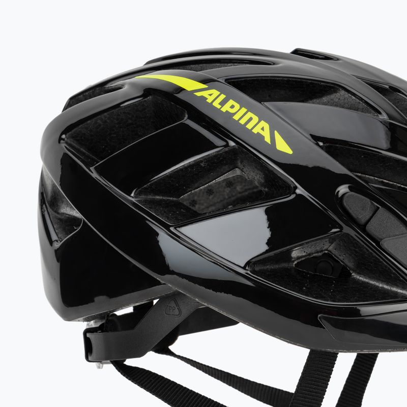 Kask rowerowy Alpina Panoma 2.0 black/neon yellow gloss 7