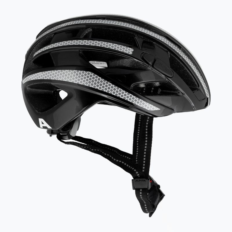 Kask rowerowy Alpina Ravel Reflective black gloss 4