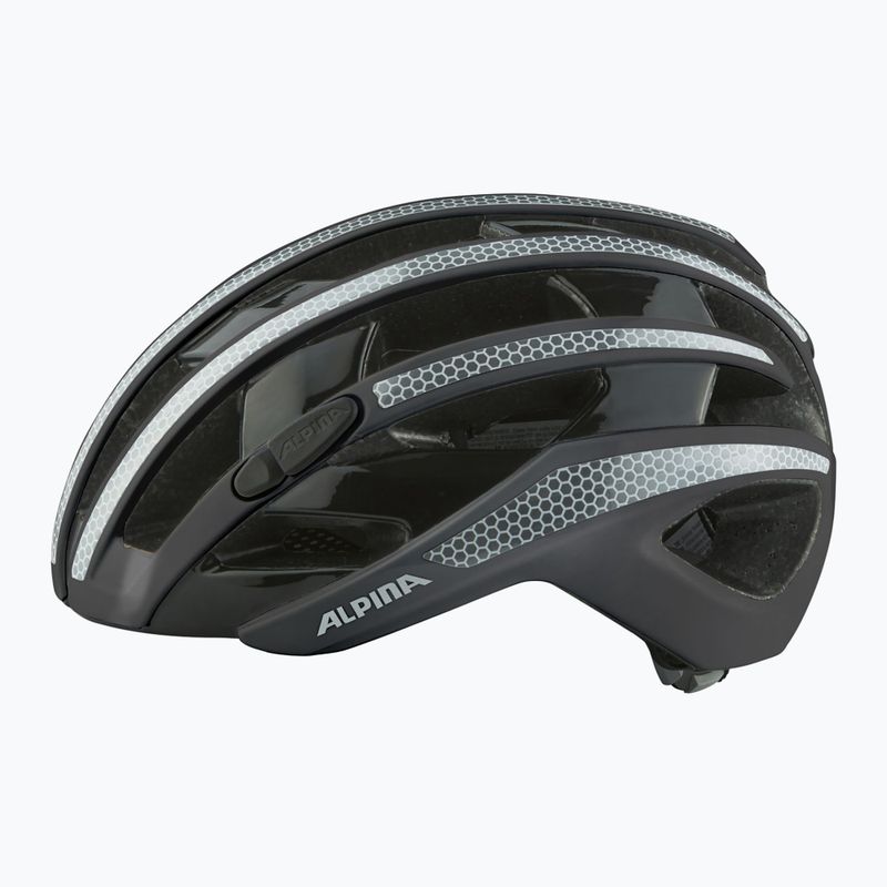 Kask rowerowy Alpina Ravel Reflective black gloss 6