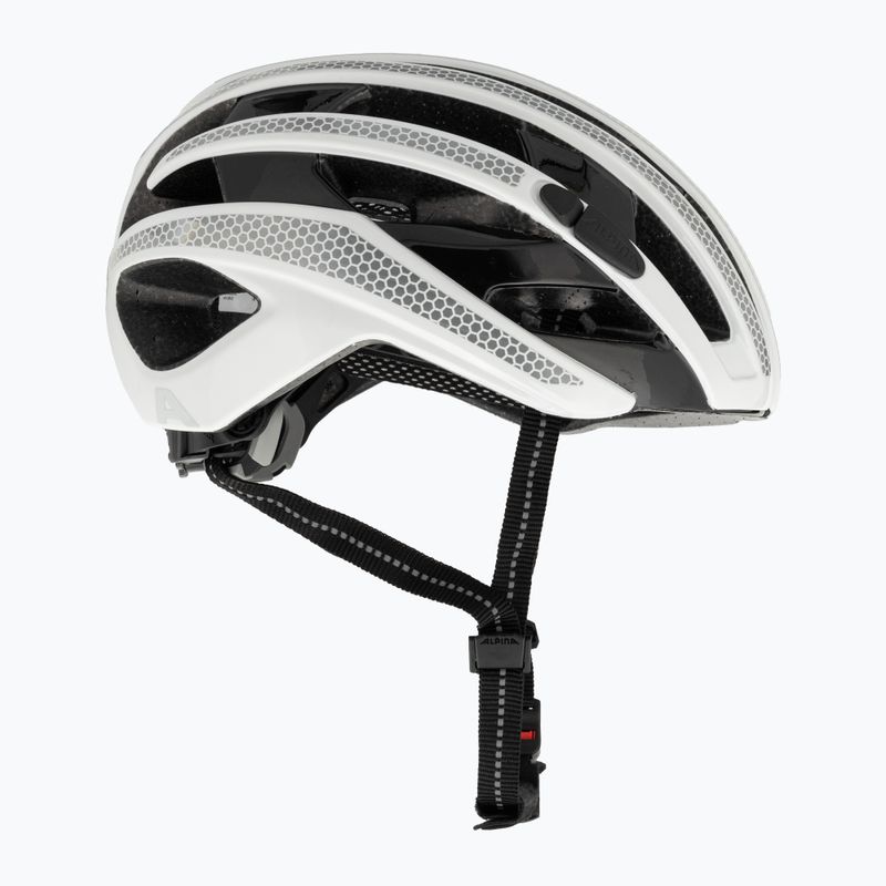 Kask rowerowy Alpina Ravel Reflective white gloss 4