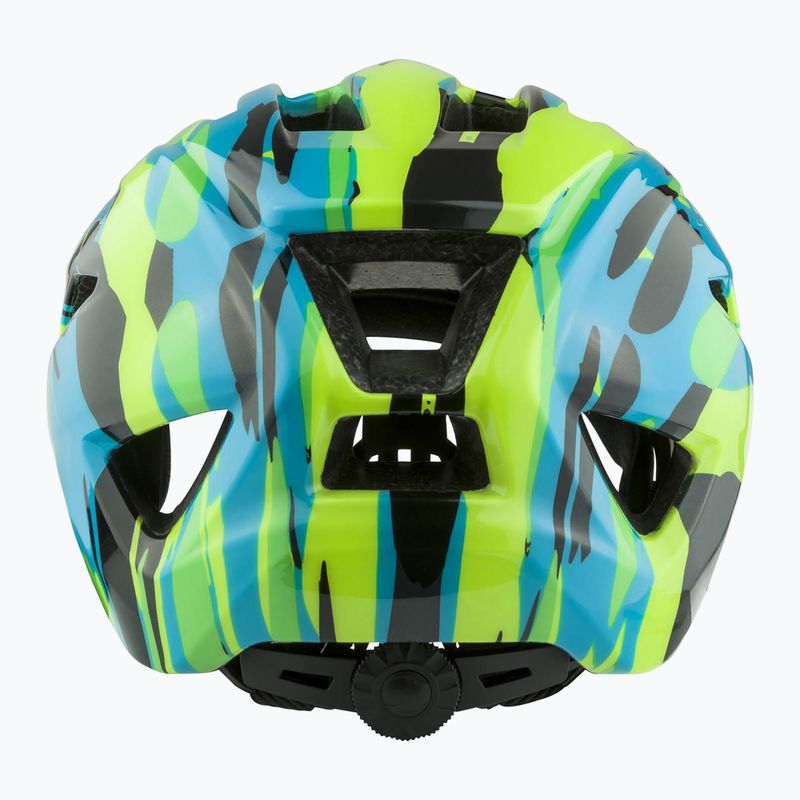 Kask rowerowy dziecięcy Alpina Pico neon green/ blue gloss 4