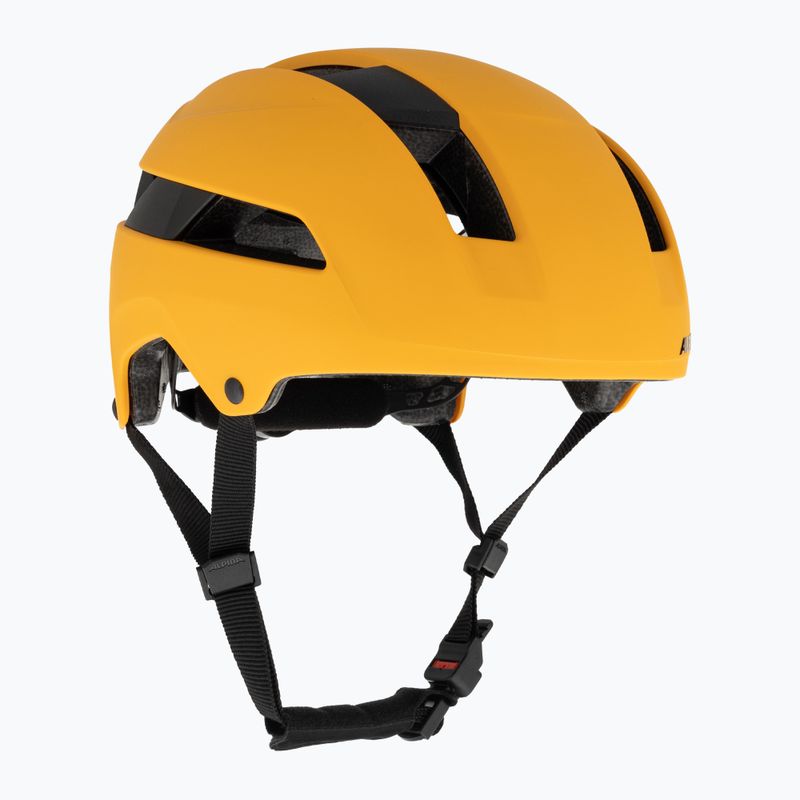 Kask rowerowy Alpina Soho burned yellow matte