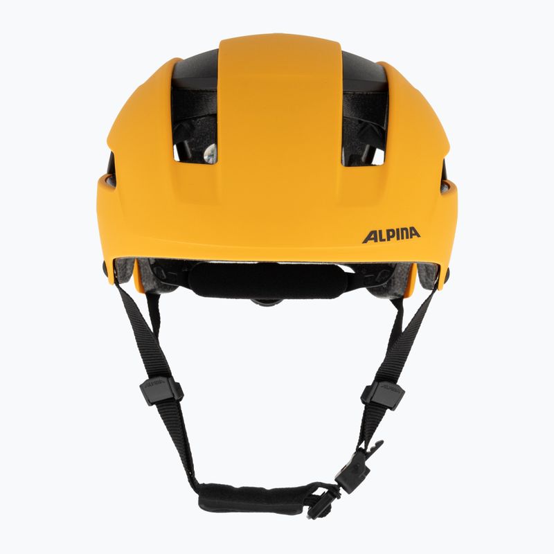 Kask rowerowy Alpina Soho burned yellow matte 2