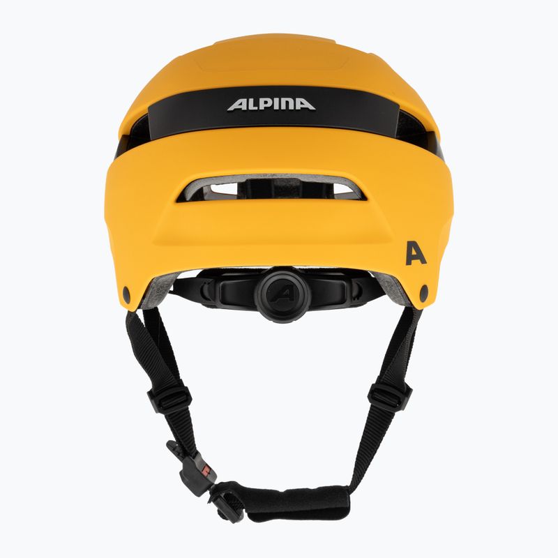 Kask rowerowy Alpina Soho burned yellow matte 3