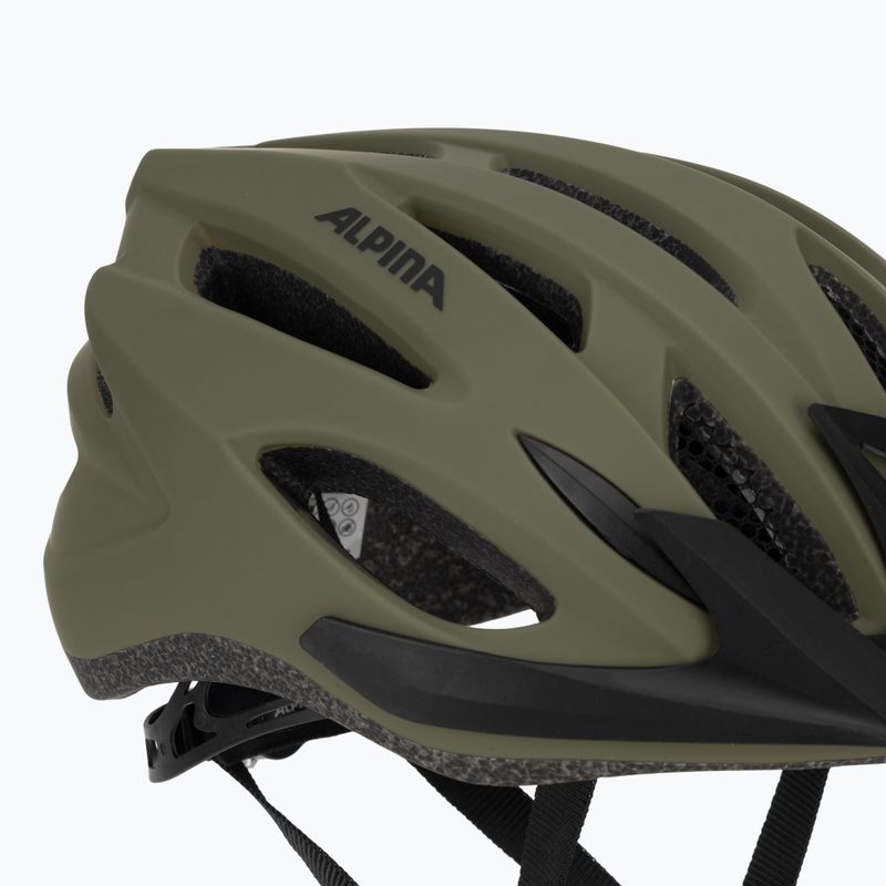 Kask rowerowy Alpina MTB 17 olive matt 7