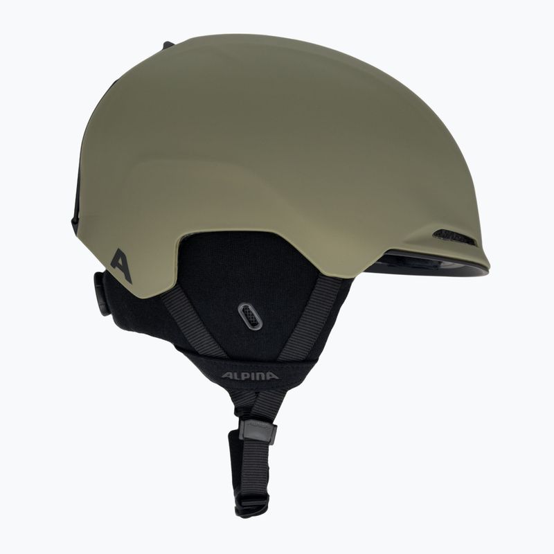 Kask narciarski Alpina Brix olive matt 4