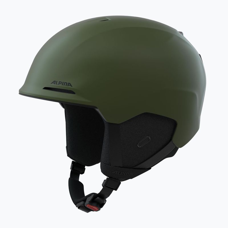 Kask narciarski Alpina Brix olive matt 6