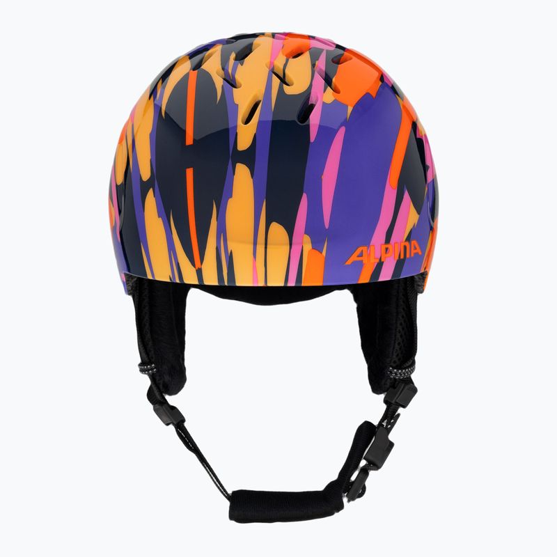 Kask narciarski dziecięcy Alpina Pizi pink orange/blue gloss 2