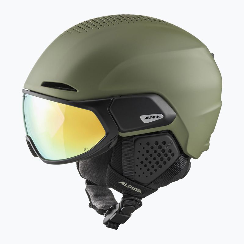 Kask narciarski Alpina Alto Q-Lite olive matt 6