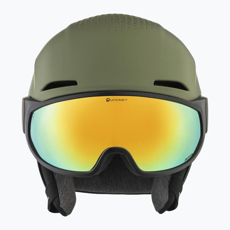 Kask narciarski Alpina Alto Q-Lite olive matt 7
