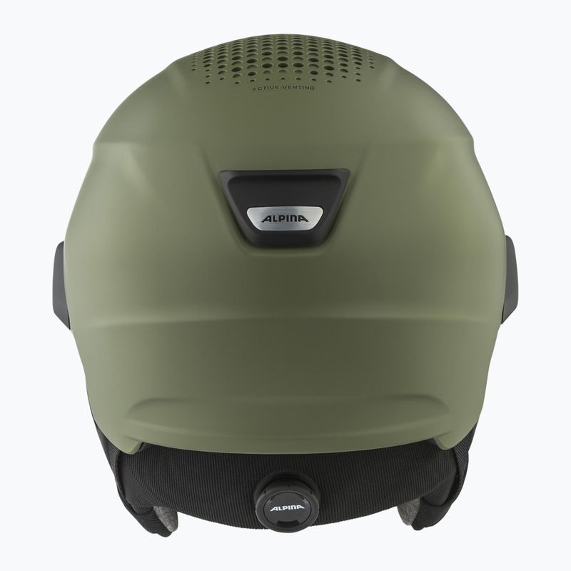 Kask narciarski Alpina Alto Q-Lite olive matt 8