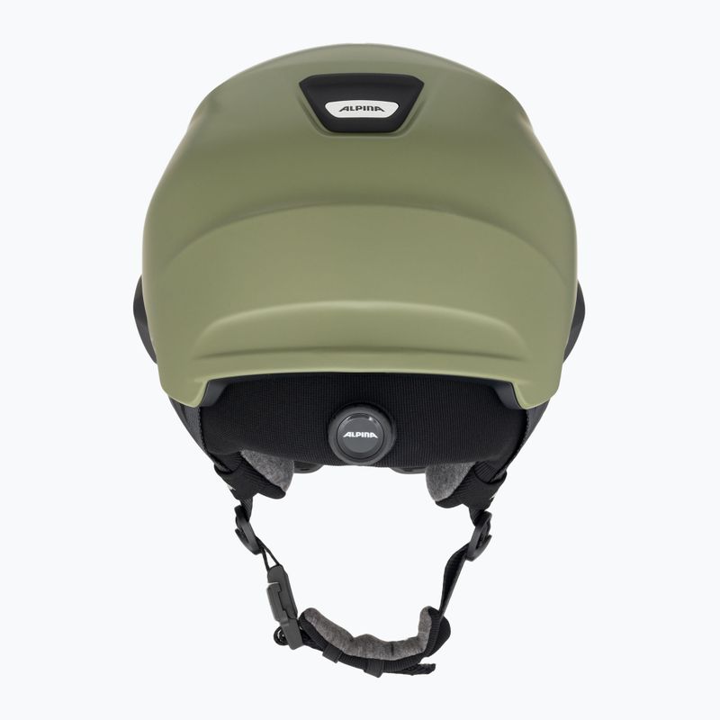 Kask narciarski Alpina Alto Q-Lite olive matt 3