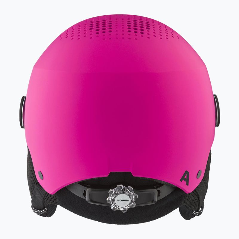 Kask narciarski dziecięcy Alpina Zupo Visor Q-Lite pink matt 3