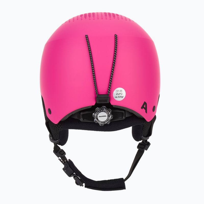 Kask narciarski dziecięcy Alpina Zupo pink matt 4