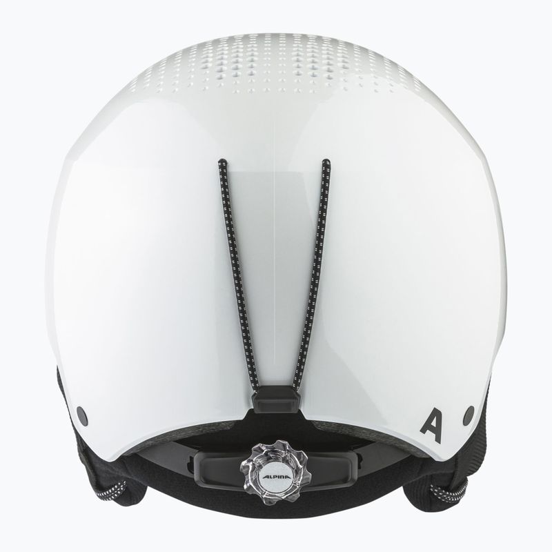 Kask narciarski Alpina Arber white/metallic gloss 10