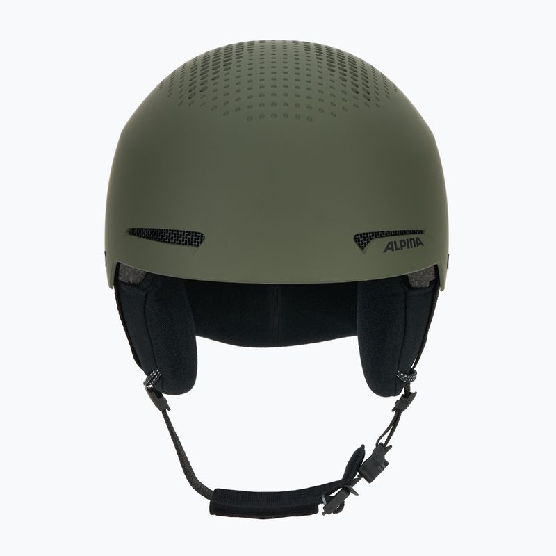 Kask narciarski Alpina Arber olive matt 2