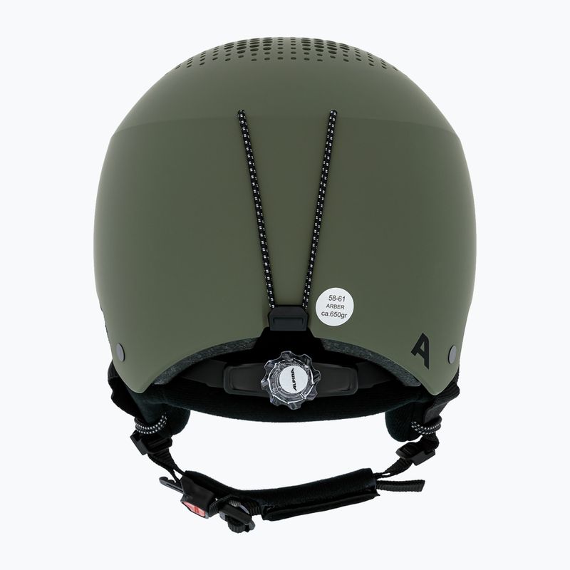 Kask narciarski Alpina Arber olive matt 2