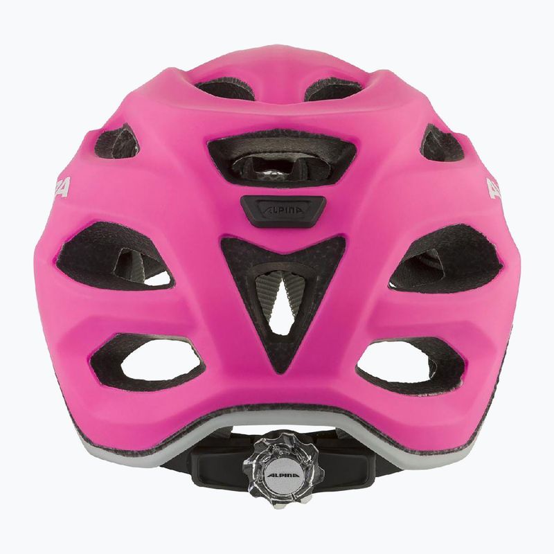 Kask rowerowy dziecięcy Alpina Carapax shocking pink matte 4