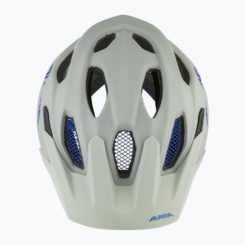 Kask rowerowy dziecięcy Alpina Carapax smoke grey/blue matt 7
