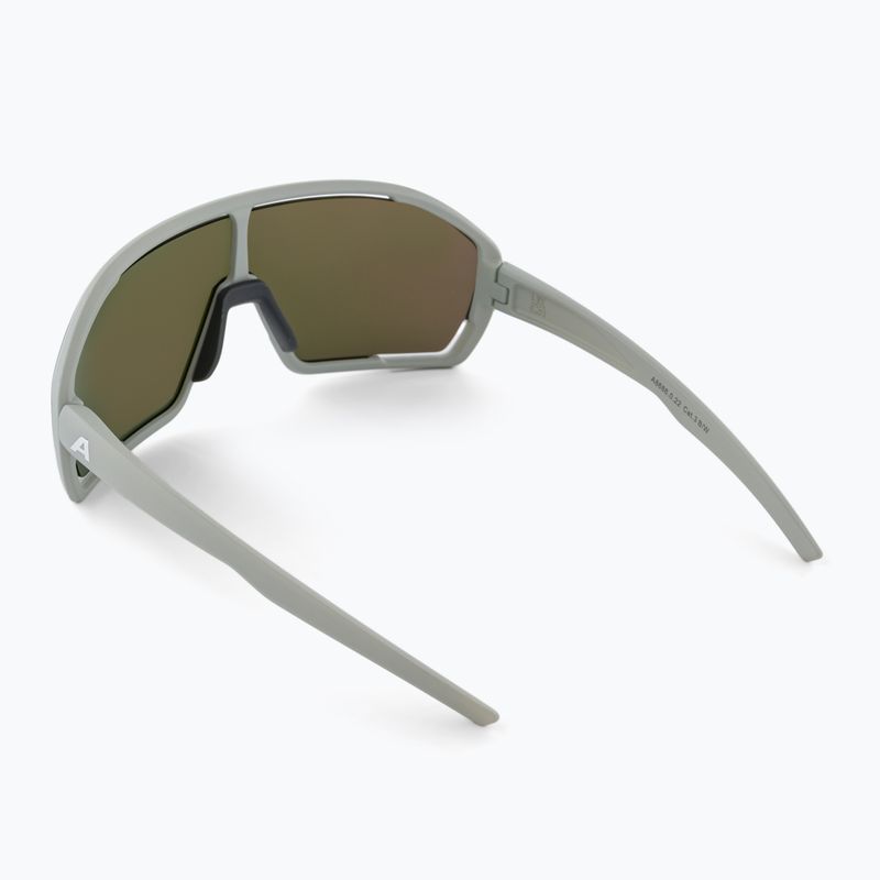 Okulary przeciwsłoneczne Alpina Bonfire Q-Lite smoke grey matt/silver mirror 2