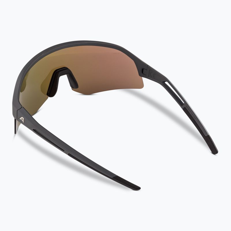 Okulary przeciwsłoneczne Alpina Sonic Q-Lite midnight grey matt/green mirror 2
