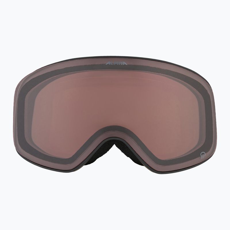 Gogle narciarskie Alpina Ladis Q black/ gold matt/ gold 6