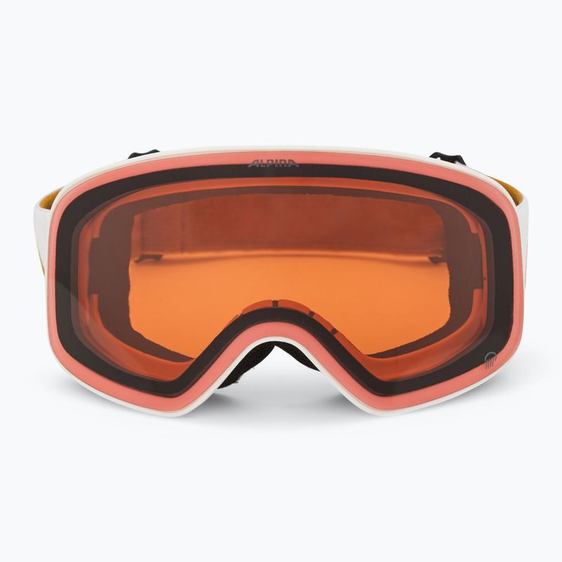 Gogle narciarskie Alpina Ladis Q white/ gold matt/ gold 2
