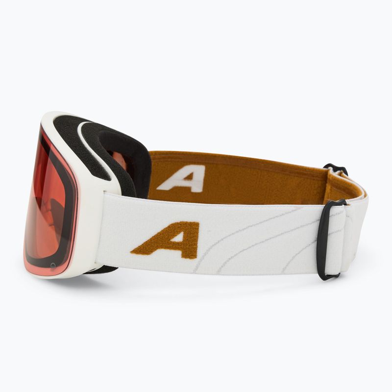 Gogle narciarskie Alpina Ladis Q white/ gold matt/ gold 4