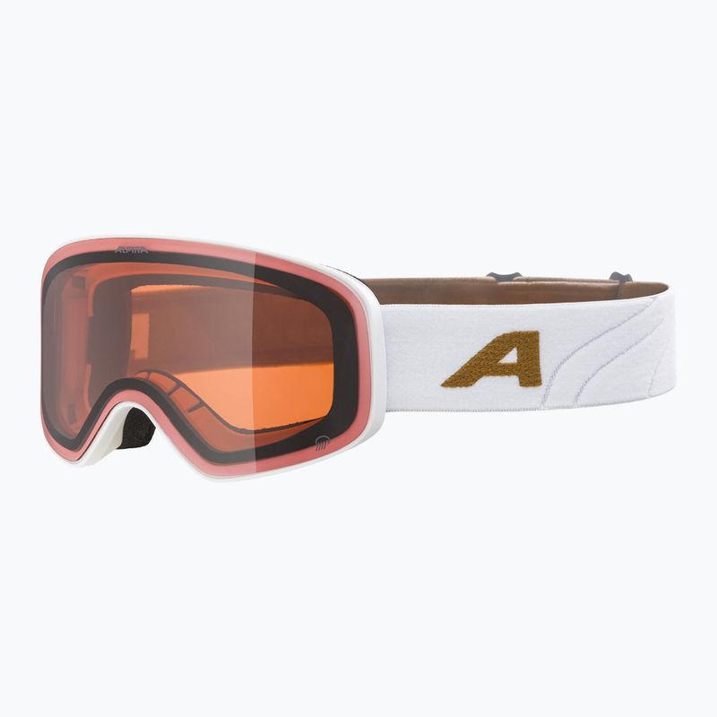 Gogle narciarskie Alpina Ladis Q white/ gold matt/ gold 5