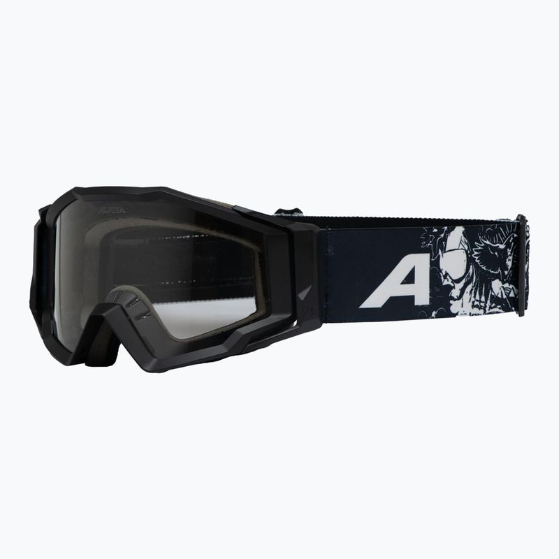 Gogle rowerowe Alpina Circus blackbird/ black/ clear