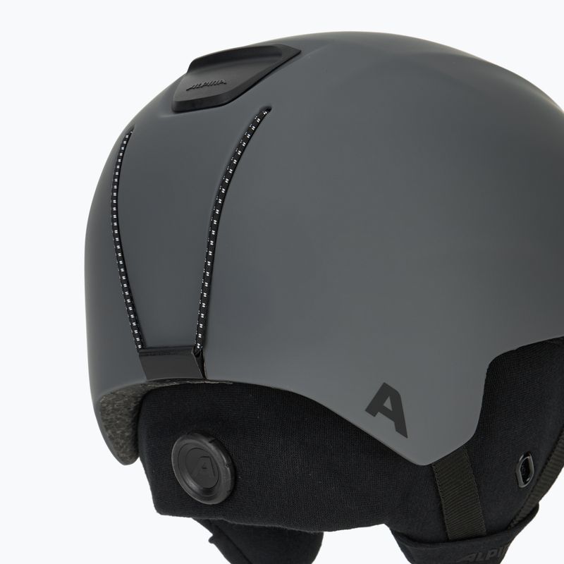 Kask narciarski Alpina Brix midnight/ grey matt 8