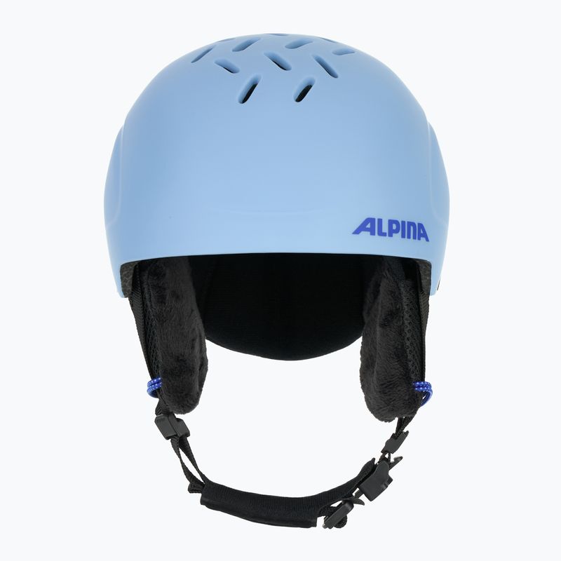 Kask narciarski dziecięcy Alpina Pizi smoke/ blue matt 2