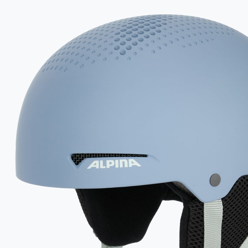 Kask narciarski dziecięcy Alpina Zupo smoke/ blue matt 7
