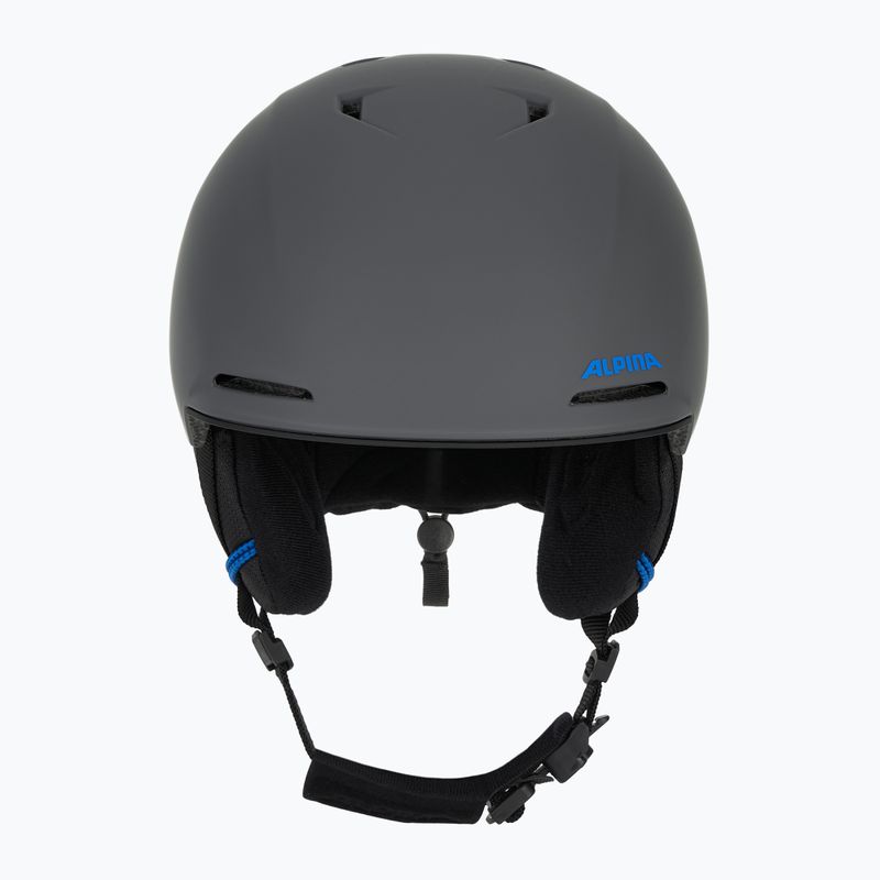 Kask narciarski dziecięcy Alpina Brix midnight/ grey matt 2