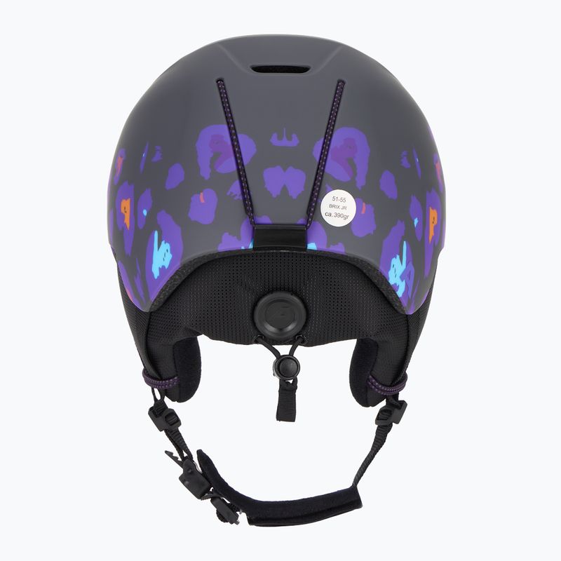 Kask narciarski dziecięcy Alpina Brix midnight/ grey leo matt 4